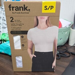 Frank & Oak Size S 2 Pack of Smoothing Contour T-Shirts